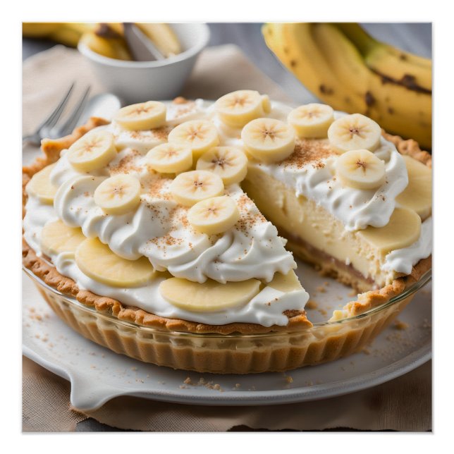 Banana Cream Pie Poster (Front)