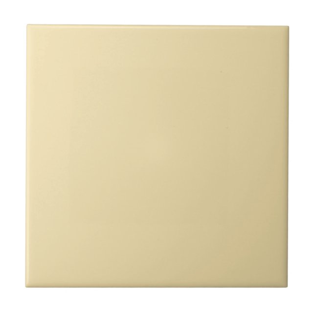 Banana Cream Pie Square Kitchen and Bathroom Ceramic Tile (Front)
