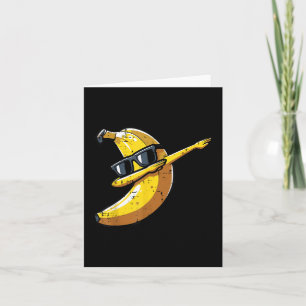 Banana Dab Sunglasses Cute Fruit Dance Boys Kids M Card
