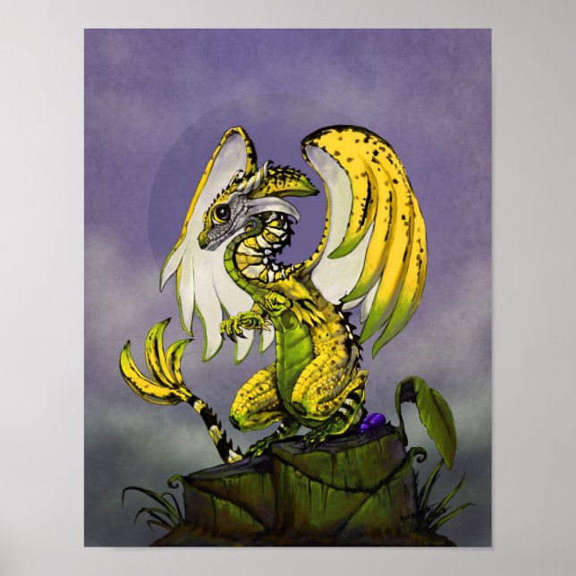 Banana Dragon 11x14 (4x6 and up) Poster (Front)