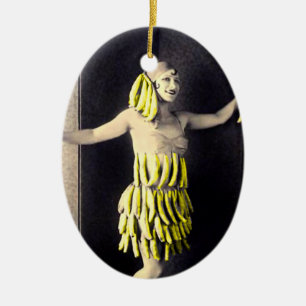 Banana Dress Ceramic Tree Decoration