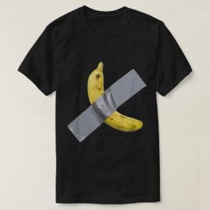 Banana Duct Tape Meme Art Design T-Shirt