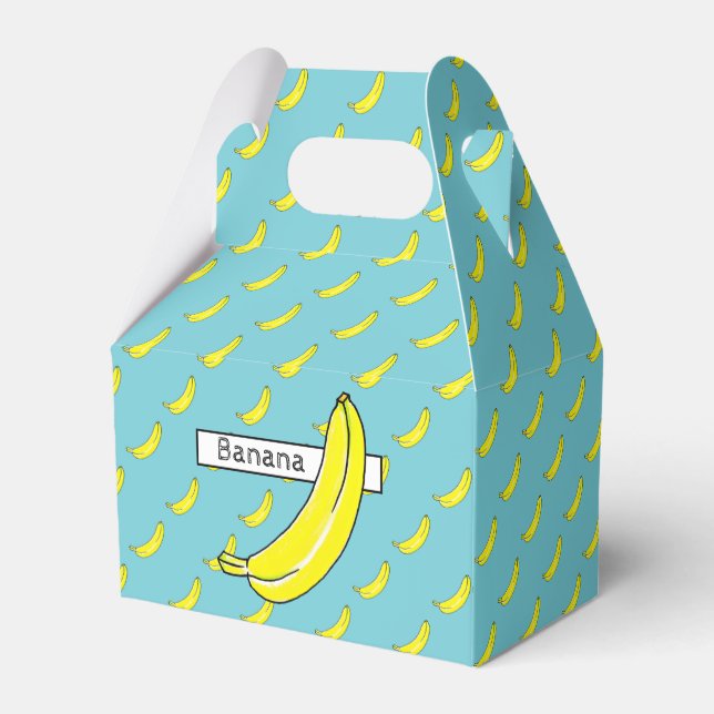 Banana Favour Box (Back Side)