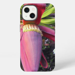 Banana Flower Closeup iPhone Case