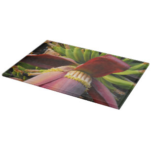 Banana Flower Cutting Board