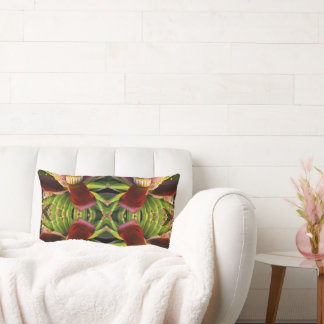 Banana Flower Pattern Lumbar Cushion