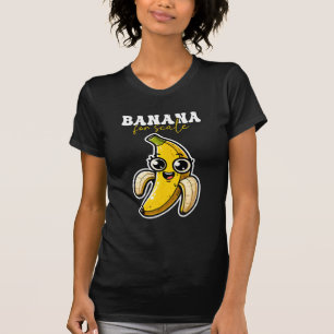 Banana For Scale Funny Retro Gift T-Shirt