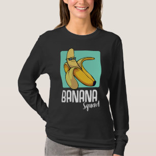 Banana Funny Fruit Lover Tropical Yellow Friends S T-Shirt