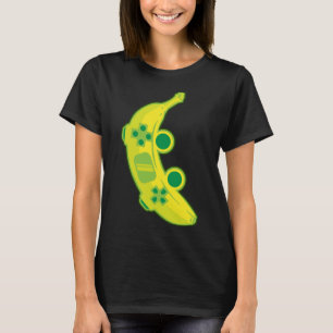 Banana Game Controller Gamer Fruit Food Technology T-Shirt
