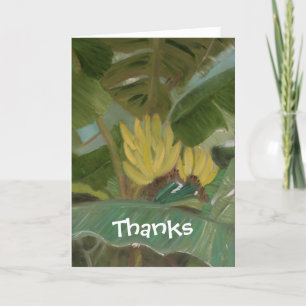 "Banana Grove" Thank You Card