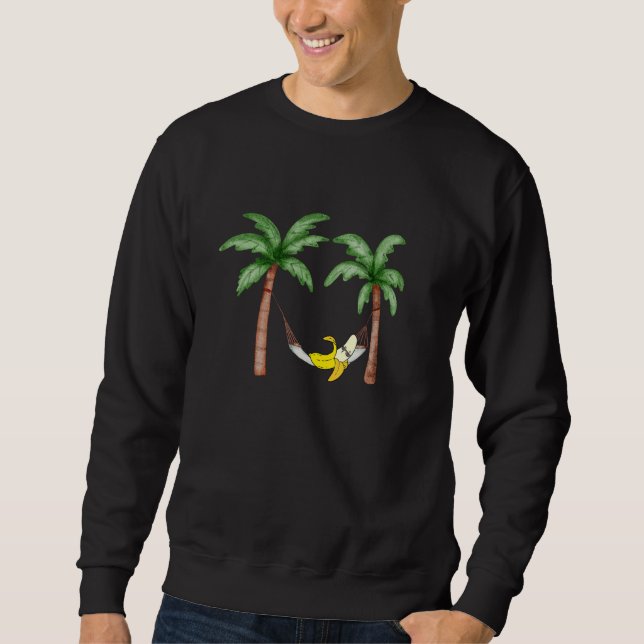 Banana Hammock   Banana In A Hammock Sweatshirt (Front)