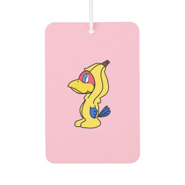 banana jayhawk car air freshener (Front)