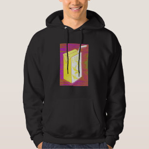Banana Juice Box Colourful Noise Vaporwave Hoodie
