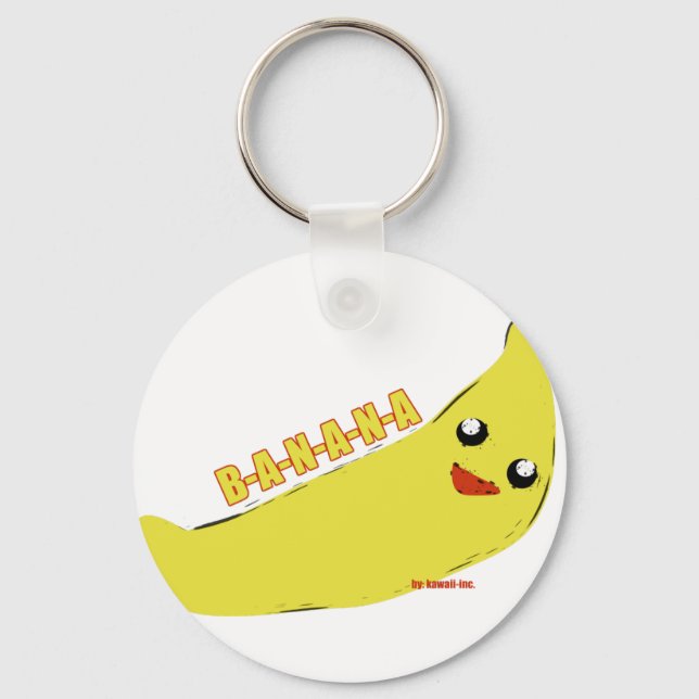 Banana Key Ring (Front)