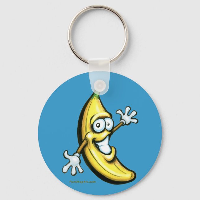 Banana Key Ring (Front)