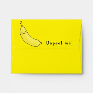 Banana Kid's Cute Kawaii Envelope