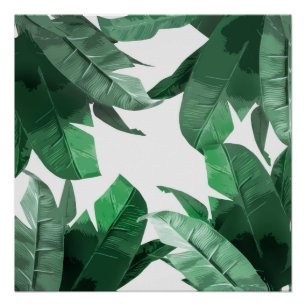 Banana Leaf Art Print