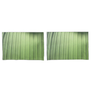 Banana Leaf Closeup Pillowcase
