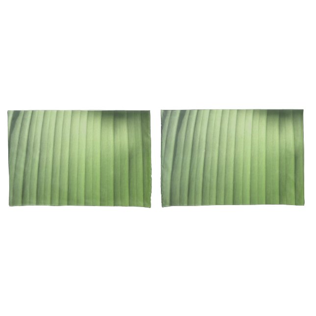 Banana Leaf Closeup Pillowcase (Front-Set)
