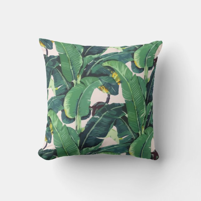 Banana leaf printed cushions (Front)