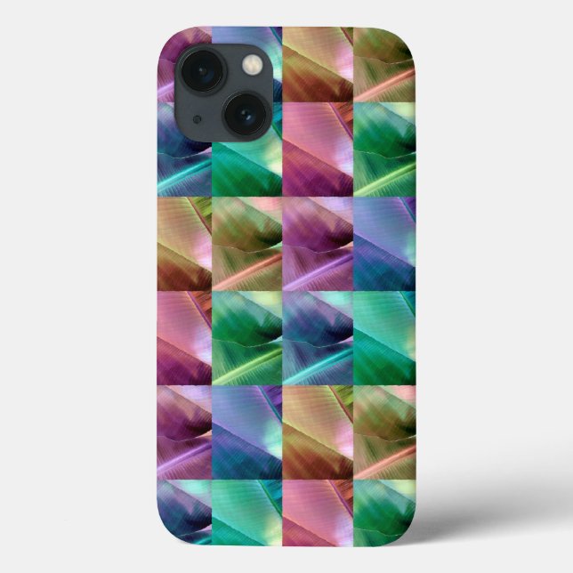 Banana Leaf Quilt Case-Mate iPhone Case (Back)