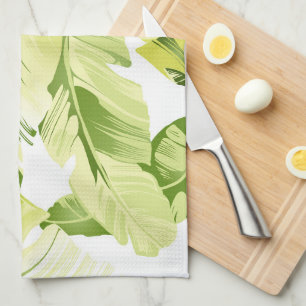 Banana Leaves 4 Tea Towel
