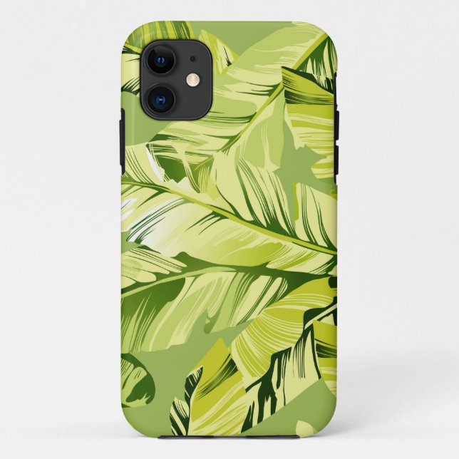 Banana Leaves 5 Case-Mate iPhone Case (Back)