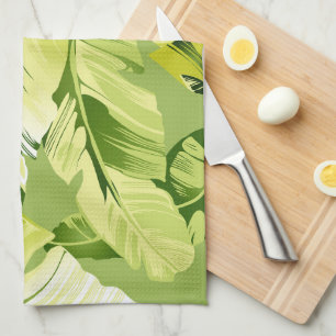 Banana Leaves 5 Tea Towel