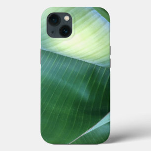 Banana Leaves Abstract 37 iPhone Case