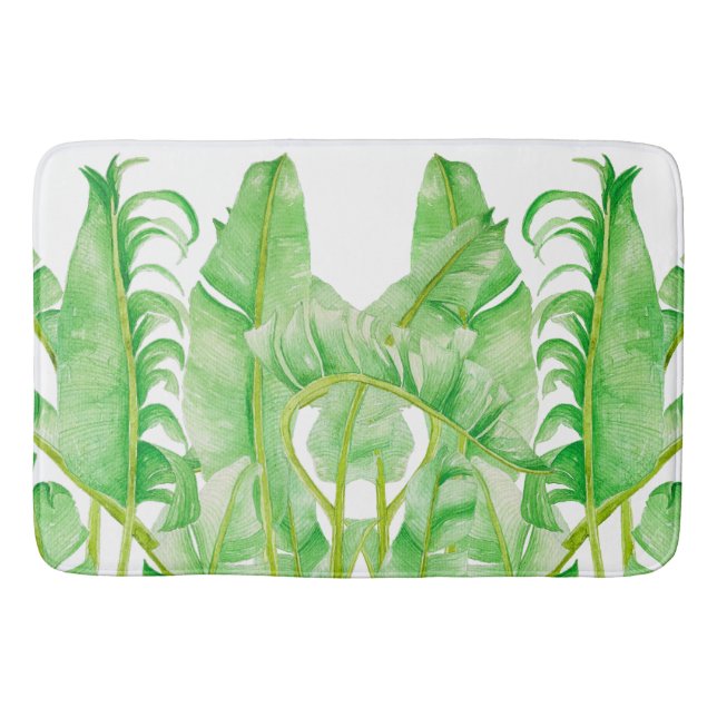 Banana Leaves on a Bath Mat (Front)