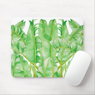Banana Leaves on a Mouse Pad