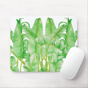 Banana Leaves on a Mouse Pad