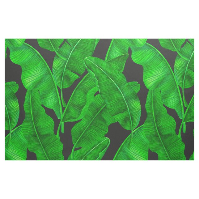 Banana leaves pattern fabric (Fat Quarter)