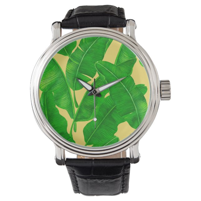 Banana leaves watch (Front)