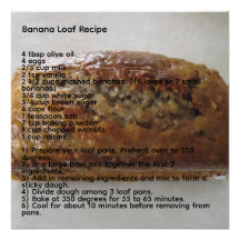 Banana Loaf Recipe