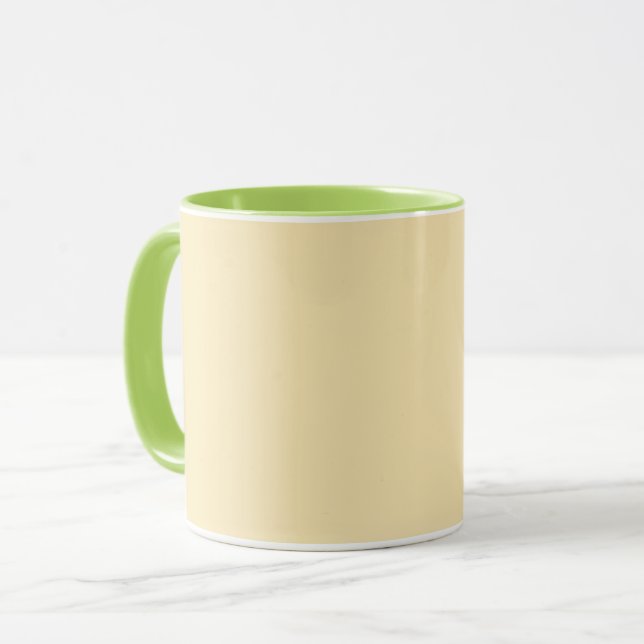Banana Mania (solid colour) Mug (Front Left)