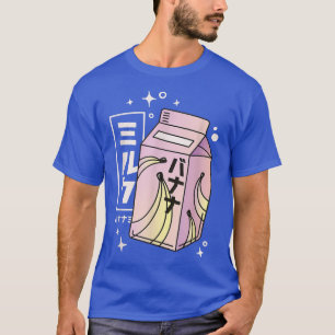 Banana Milk Anime E-girl Kawaii Clothes Japanese A T-Shirt
