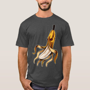 Banana Octopus Underwater Vitamins T-Shirt