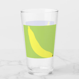 banana painting art glass