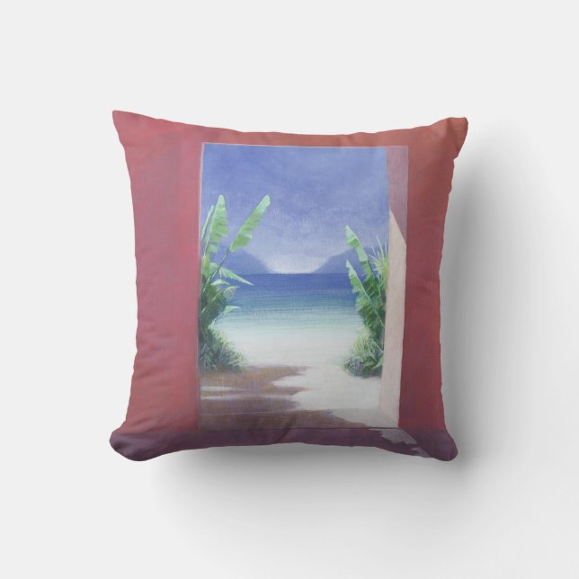 Banana Palms 2005 Cushion (Front)