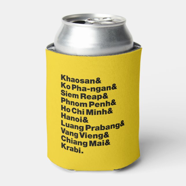 Banana Pancake Trail / Circuit Can Cooler (Can Front)