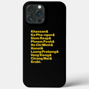 Banana Pancake Trail / Circuit iPhone 13 Pro Max Case