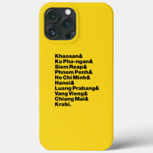 Banana Pancake Trail / Circuit iPhone 13 Pro Max Case