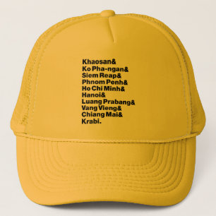 Banana Pancake Trail / Circuit Trucker Hat