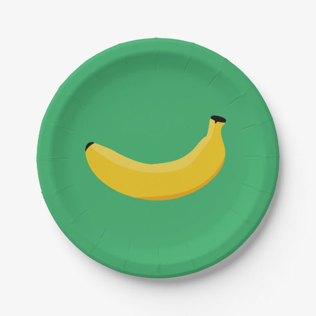 Banana Paper Plate (Front)