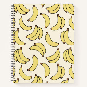Banana Parade Butter Yellow Notebook