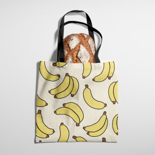 Banana Parade Butter Yellow Tote Bag