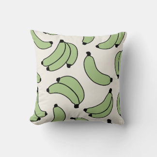 Banana Parade Sage Green Cushion