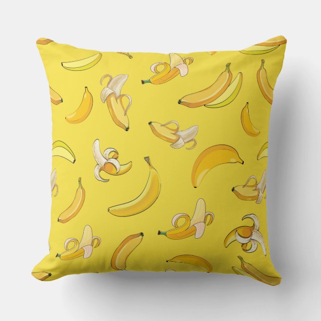 Banana Pattern 4 Cushion (Front)