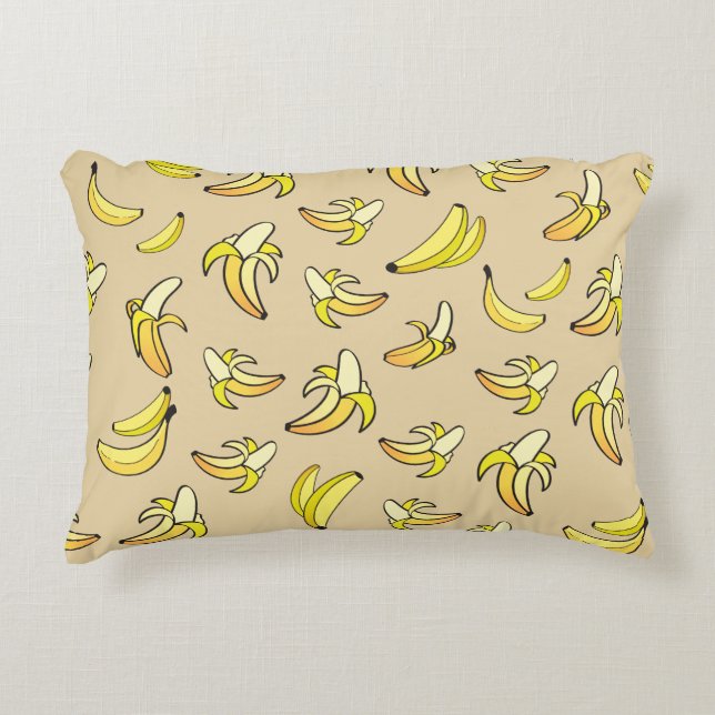 Banana Pattern Decorative Cushion (Front)